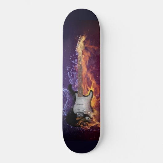  Gitarre Skateboard (Vorderseite)