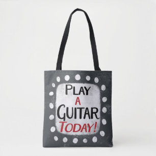 Gitarre spielen Heute Tote Tasche