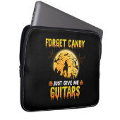 Gitarre spielen Hexe vergessen Candy nur geben Sie Laptopschutzhülle (Vorne Rechts)
