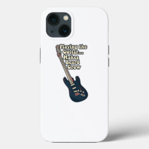 Gitarre spielen lässt Bart wachsen. Case-Mate iPhone Hülle