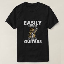 Gitarre spielen | leicht ablenkbar durch C T-Shirt