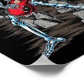 Gitarre spielen poster (Ecke)