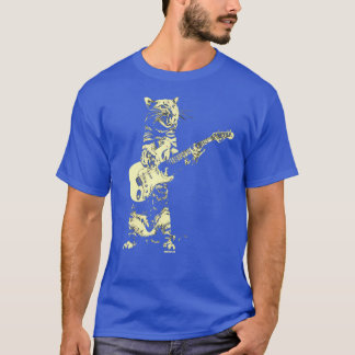 Gitarre spielen von Katzen (2) T-Shirt