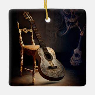 Gitarre Spotlight Ornament