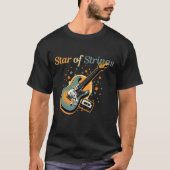 Gitarre-Star-Sammlung: Das Rhythmus von Star T-Shirt (Vorderseite)