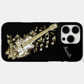 Gitarre strahlt reine Brillianz aus Case-Mate iPhone Hülle (Rückseite (Horizontal))