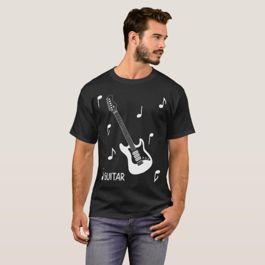 Gitarre T-Shirt (Vorne ganz)