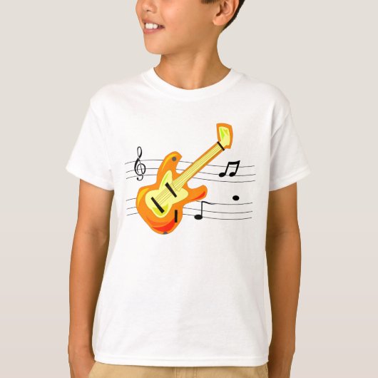 Gitarre T-Shirt (Vorderseite)
