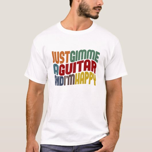 Gitarre T-Shirt (Vorderseite)