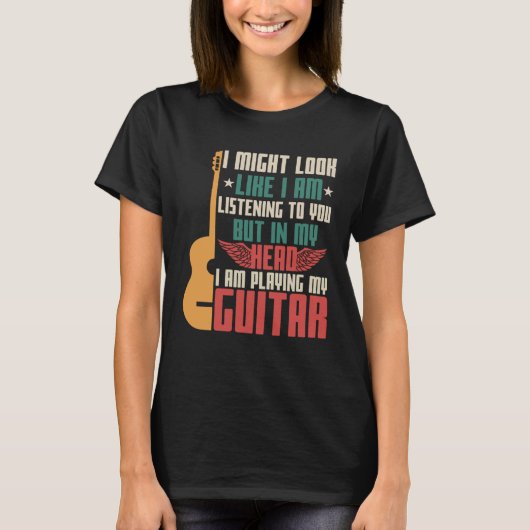 Gitarre T-Shirt (Vorderseite)