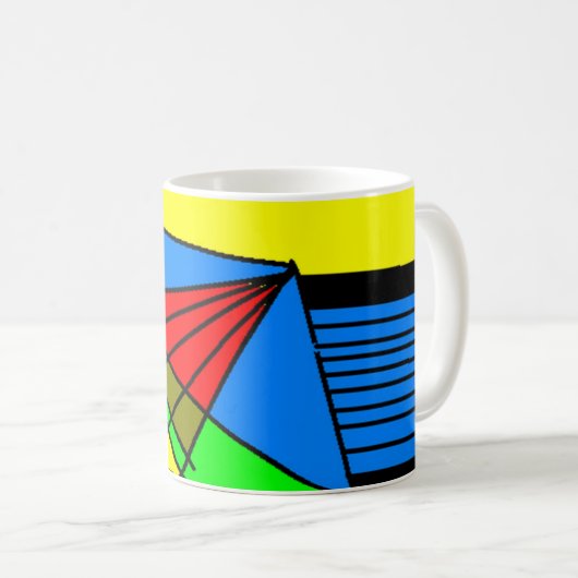 Gitarre-Tasse Kaffeetasse (VorderseiteRechts)