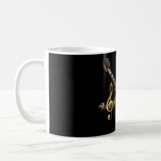 Gitarre-Tasse Kaffeetasse (Links)