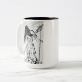 Gitarre-Tasse Zweifarbige Tasse (Vorderseite Links)