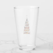 Gitarre Tree Christmas Light Rock Music Glas (Rückseite)