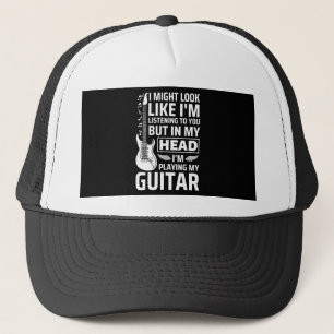 Gitarre Truckerkappe