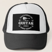 Gitarre Truckerkappe (Vorderseite)