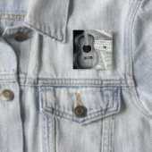 Gitarre u. Notenen-Knopf Button (Beispiel)