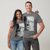 Gitarre u. Notenen-T-Shirt T-Shirt (Unisex)