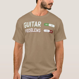 Gitarre über Probleme aus T-Shirt