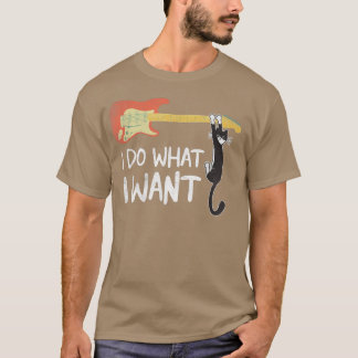 Gitarre und Cat Lover Geschenke, Meowy ich tun, wa T-Shirt