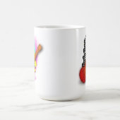 Gitarre und Klavier Kaffeetasse (Mittel)