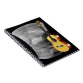 Gitarre und Musik Notizblock (Rechte Seite)