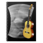Gitarre und Musik Notizblock (Vorderseite)