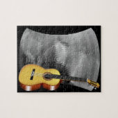 Gitarre und Musik Puzzle (Horizontal)