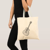 Gitarre und Noten Tragetasche (Vorderseite (Produkt))