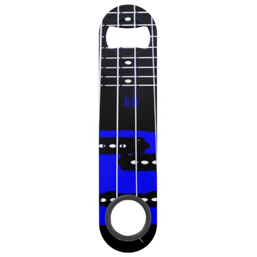 Gitarre und RECORD PLAYER Flasche OPENER Speed Flaschenöffner (Vorderseite)