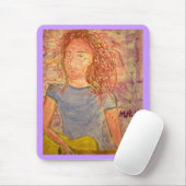 Gitarre und Skizze Mousepad (Mit Mouse)