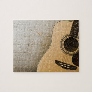 Gitarre und Steine Puzzle