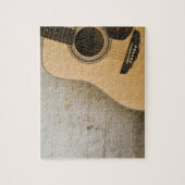 Gitarre und Steine Puzzle (Vertikal)