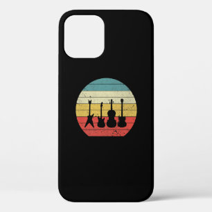 Gitarre Vintage Retro Sonnenuntergang Gitarre Musi Case-Mate iPhone Hülle