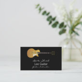 Gitarre Visitenkarte (Stehend Vorderseite)