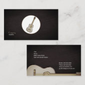 Gitarre Visitenkarte (Vorne/Hinten)