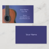  Gitarre Visitenkarte (Vorne/Hinten)