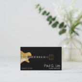 Gitarre Visitenkarte (Stehend Vorderseite)