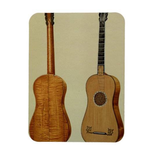 Gitarre von Antonio Stradivarius (c.1644-1737), Magnet (Vertikal)