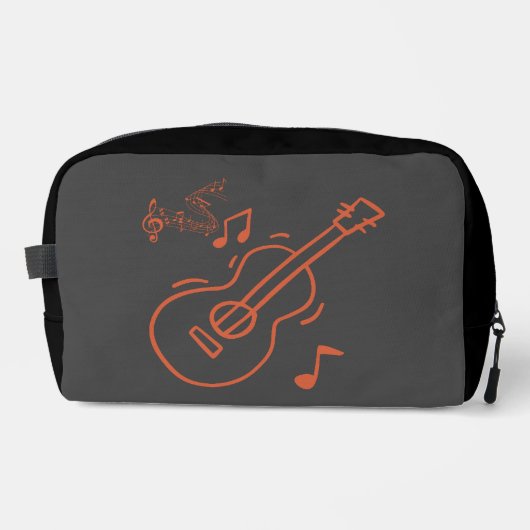 Gitarre Waschbeutel (Vorderseite)