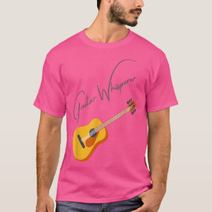 Gitarre Whisperer, Clamps, Gitarrist der gepluckte T-Shirt
