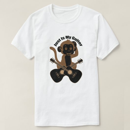 Gitarre zur Shirt-Design-Vektorgrafik T-Shirt (Design vorne)