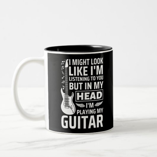 Gitarre Zweifarbige Tasse (Links)