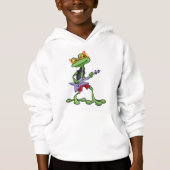 GitarreGecko Hoodie (Vorderseite)