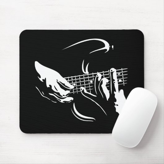 Gitarrehände-DKT Mousepad (Mit Mouse)