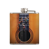 Gitarren-Bergsteiger-Flasche Flachmann (Rückseite)