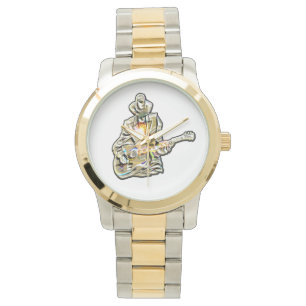 Gitarren Blues Mann - Feel it        Armbanduhr
