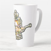 Gitarren Blues Mann - Feel it   Milchtasse (Rechte Ecke)