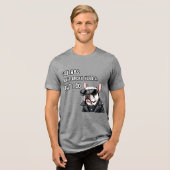 Gitarren brechen nicht die Herzen, aber ich tue es Tri-Blend Shirt (Vorderseite voll)