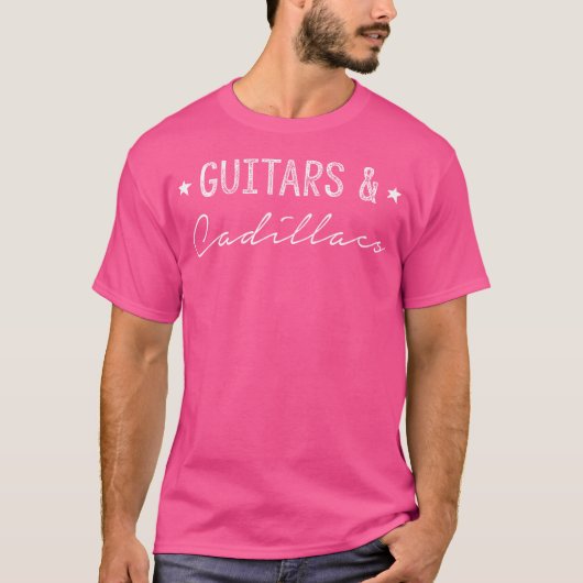 Gitarren Cadillacs T-Shirt (Vorderseite)